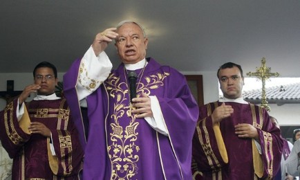 Il cardinale Juan Sandoval Íñiguez