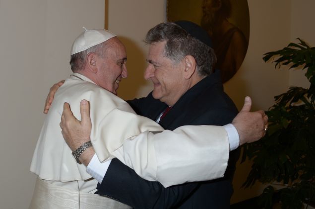 Papa Francesco e il rabbino Abraham Skorka