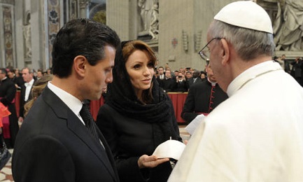 IL PAPA IN MESSICO. MA QUANDO? In data da stabilire, come ha dichiarato il presidente Peña Nieto o già quest’anno, come ha titolato il quotidiano argentino La Nación? IL PAPA IN MESSICO. MA QUANDO? In data da stabilire, come ha dichiarato il presidente Peña Nieto o già quest’anno, come ha titolato il quotidiano argentino La Nación?