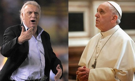 CARTELLINO ROSSO PER BERGOGLIO. Il giorno che Basile “espulse” il futuro Papa. Fu nel 1998, rivela l’allenatore: “Non volevo nessuno che distraesse i giocatori” CARTELLINO ROSSO PER BERGOGLIO. Il giorno che Basile “espulse” il futuro Papa. Fu nel 1998, rivela l’allenatore: “Non volevo nessuno che distraesse i giocatori”