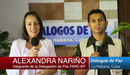 QUI GUERRIGLIA, A VOI STUDIO! Le FARC lanciano un telegiornale on-line. Lo conduce una presentatrice di nazionalità olandese
