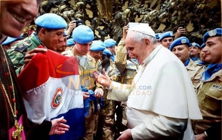 NELLA TERRA DEI GUARANÍ. Si precisano le date e il programma del viaggio del Papa: 10, 11 e 12 luglio. Proveniente da Ecuador e Bolivia