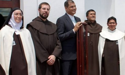 Correa e il bastone di Santa Teresa