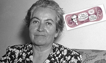DAMMI LA MANO E DANZEREMO. Google celebra Gabriela Mistral, poetessa ed educatrice cilena, l’unica donna iberoamericana a vincere il Nobel DAMMI LA MANO E DANZEREMO. Google celebra Gabriela Mistral, poetessa ed educatrice cilena, l’unica donna iberoamericana a vincere il Nobel