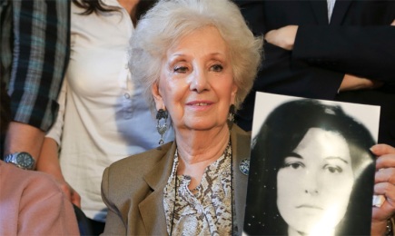 “BENVENUTA NIPOTE 117”. E speriamo molti altri ancora, ha aggiunto la Presidente delle Madri di Piazza di Maggio dando notizia della nuova identificazione