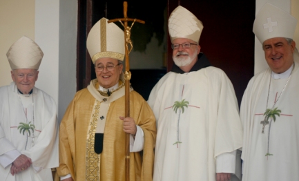 Il cardinal Ortega con l’Arcivescovo di Boston Sean Patrick O'Malley