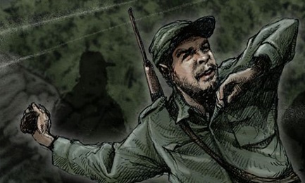 Una delle illustrazioni del nuovo fumetto sulla vita di “Che” Guevara. Foto BBC Mundo