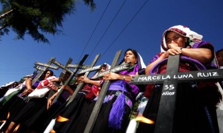 Acteal. Un momento della commemorazione della strage