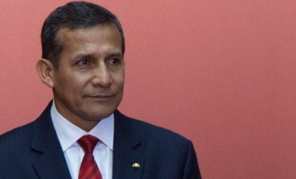 Il presidente del Perù Ollanta Humala. Foto Eduardo Miranda