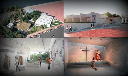 Così sarà il museo Giovanni Paolo II a Managua | Composizione di Emiliano I. Rodriguez
