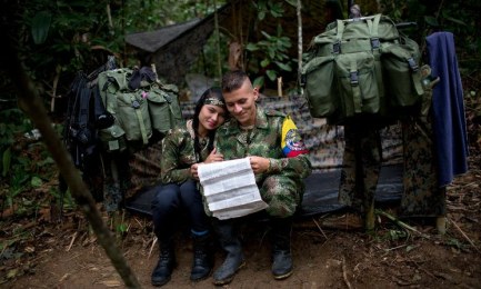 Ritorno a casa. Fronte 36 delle Farc. Foto AP