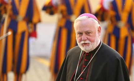 PAUL GALLAGHER. Colombia: “Accordo finale entro un tempo ragionevole”. Venezuela: “Il Santo Padre ha scritto diverse volte al Presidente Maduro”