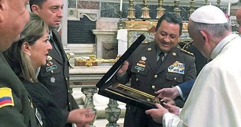 Il direttore della Polizia della Colombia generale Jorge Hernando Nieto (Foto Archivio privato per Il Tempo)
