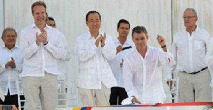 COLOMBIA. IL CORAGGIO DI FARE LA PACE. Qualche considerazione sul Nobel al presidente Santos. Prova d’appello anche per la Chiesa