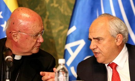 VENEZUELA. MA IL DIALOGO NON HA ALTERNATIVE (CHE NON SIANO LA GUERRA CIVILE). Si torna a negoziare il 13 gennaio. Appello a “cessare il fuoco mediatico” VENEZUELA. MA IL DIALOGO NON HA ALTERNATIVE (CHE NON SIANO LA GUERRA CIVILE). Si torna a negoziare il 13 gennaio. Appello a “cessare il fuoco mediatico”