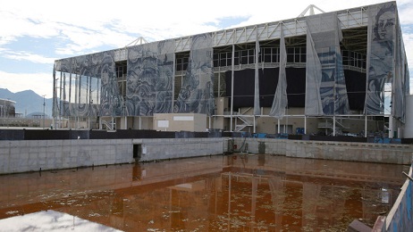 Il Parco acquatico. Medaglia d'oro all'abbandono (Foto Agencias)