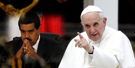 Il Papa e il presidente Maduro