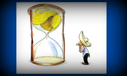 La clessidra comincia a segnare il tempo (Illustrazione di Victor Solís)