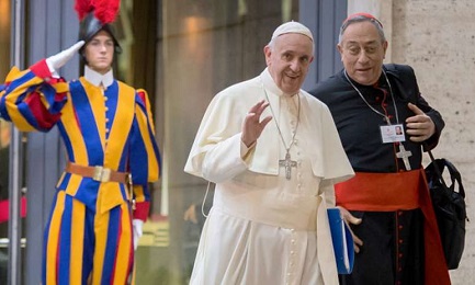 Maradiaga con il Papa