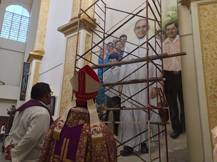 Preparativi nella cattedrale di San Salvador