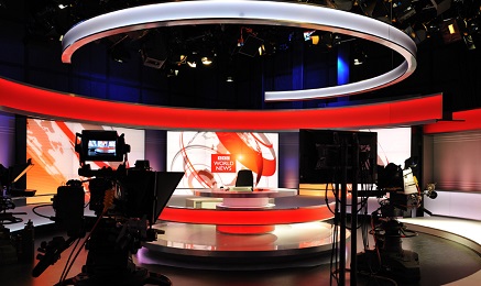 Gli studi della BBC di Londra