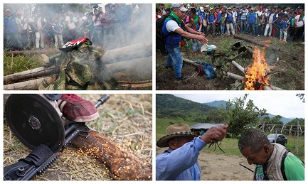 PICCOLA ED ESEMPLARE STORIA COLOMBIANA. Una comunità indigena cattura e processa due guerriglieri dell’ELN, e li condanna a vivere otto anni in pace e senza armi