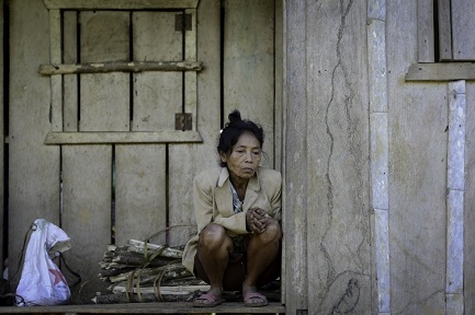 Sfrattata dalla propria terra (Foto Carlos Herrera-Confidencial)