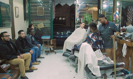 Una barberia in “Little LA”
