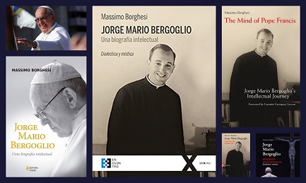 Le copertine delle cinque edizioni, con, al centro la spagnola
